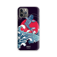 meskins 手機殼保護套鏡頭潮牌蘋(píng)果iPhone11手機殼小鱷魚(yú)小恐龍卡通可愛(ài)11Promax保護套女生粉色小象11Pro 1511魚(yú)躍龍門(mén) iPhone11ProMax