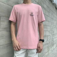阿迪達斯 （adidas）三葉草短袖男裝2025夏季新款運動服時尚潮流穿搭寬松舒適T恤衫 HF4910粉色 XL