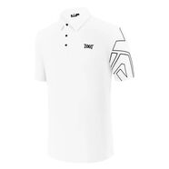 GOLF24款高爾夫球服男短袖衫透氣速干彈力時(shí)尚T恤衫GOLF運(yùn)動(dòng)球服男裝 白色 S