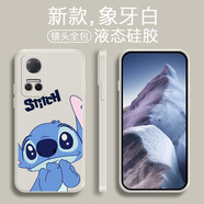 品陌（PINMO） 榮耀Play6T手機殼保護套 榮耀Play6TPro防摔軟殼保護套卡通史迪仔潮殼 榮耀Play6T 古董白-正臉史迪仔