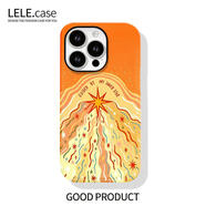 磊勝酷地球的心臟手繪線(xiàn)條火山菲林適用iPhone5promax手機殼華為pura70 手繪線(xiàn)條火山-菲林二合一磨砂防 iPhone15ProMax