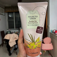 the SAEM韓國the SAEM綠茶洗面奶溫和清潔補水保濕深層清潔150ml 茶園博士150g