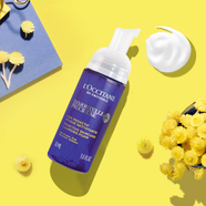 L'OCCITANE歐舒丹蠟菊活顏潔面 洗面奶慕斯泡沫 蠟菊潔面 150ml 正裝