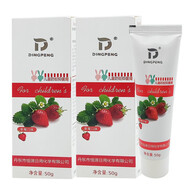Ding peng丁硼抑菌乳膏70g 丁香薄荷型丁鵬膏消除口腔異味清潔牙齒口腔膏 兒童防蛀膏 50g*3支 （Ding peng）