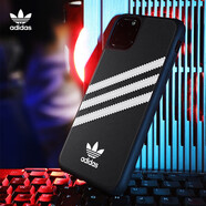 錦灝 Adidas阿迪達(dá)斯iPhone手機(jī)殼運(yùn)動(dòng)蘋果保護(hù)套防摔 蘋果11pro三杠黑白