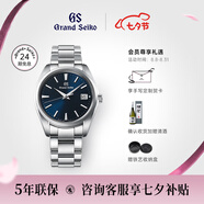 冠藍(lán)獅（Grand Seiko） gs官方日本原裝gs石英鋼表帶休閑商務(wù)男表SBGP009G 藍(lán)盤SBGP013G