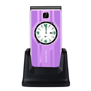 三星Samsung/三星翻蓋老人機超長(cháng)待機大字大聲老年機4G全網(wǎng)通手機 紫色【全網(wǎng)通4G/5G】送座充 官方標配