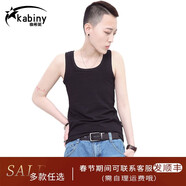 kabiny 束胸les tt束身衣 無繃帶加強(qiáng) 束胸背心內(nèi)衣 長款外穿 010 黑色 M