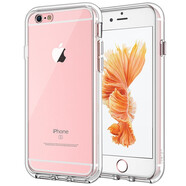 JETechJETech 蘋果iPhone 6/6s Plus手機(jī)殼TPU軟邊PC背板防摔保護(hù)套5.5英寸屏 透明