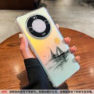 奮普 適用榮耀x60手機殼x60i揚帆起航透明x60pro硅膠防摔榮耀x50創(chuàng  )意40gt簡(jiǎn)約保護殼 透明-揚帆起航1【相框TPU8190】 榮耀X60