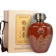 釣魚臺(tái)醬香型53度茅臺(tái)鎮(zhèn)白酒節(jié)日送禮盒裝 商務(wù)招待宴請(qǐng)聚會(huì) 2023年 1000mL 1壇 釣魚臺(tái)館藏封壇