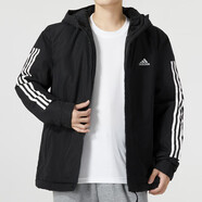 阿迪達(dá)斯男子 訓(xùn)練系列3S HOODED JKT棉服IP2537 A/L碼