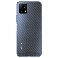艾么么適用vivoY10/30/50后手機膜vivi丫31s半透明33e/74s碳纖維后蓋Y71t貼 vivo Y54s/V2045A 碳纖維后背軟膜（1片）