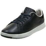 Cole Haan 歌涵 男士休閑鞋 時(shí)尚輕盈皮革運(yùn)動(dòng)鞋板鞋網(wǎng)球運(yùn)動(dòng)鞋 Black 9
