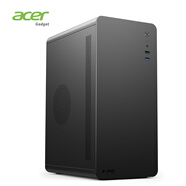 EMACHINES宏碁acer U200提手機箱商務(wù)辦公簡(jiǎn)約便攜臺式機手提迷你桌面電腦小機箱matx主板USB3.0品牌加厚 U200黑標準款（M-ATX主板/ATX電源位）