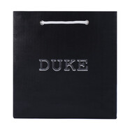 DUKE 公爵精品墨水配件/鋼筆墨水/非碳素墨水/寶珠筆芯/便攜墨水囊/禮品禮袋禮盒賀卡/繪畫墨水 禮品手提袋（黑色）大小20*20*5.5cm