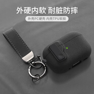 桐汝壁新款蘋果17promax手機(jī)殼airpods4保護(hù)套硅膠airpodspro2蘋果耳機(jī)殼airpod鎖扣ipods2024新17air套 蘋果AirPods4代 灰毛絨手感耐臟防摔