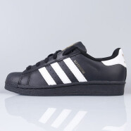 阿迪達(dá)斯 （adidas）三葉草SUPERSTAR 50周年紀(jì)念款經(jīng)典金標(biāo)貝殼頭休閑板鞋EG4958 經(jīng)典金標(biāo)/黑色/偏大「B27140」 36.5 (225mm)