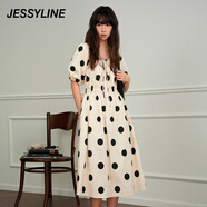 JESSYLINE夏季專柜款 杰茜萊波點(diǎn)連衣裙 423211179 波點(diǎn) XS/155