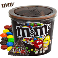 M&M’s牛奶夹心巧克力mm豆桶装270g圣诞节糖果零食 270牛奶巧克力