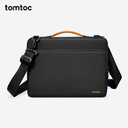 tomtoc電腦包手提筆記本包男女14英寸商務(wù)防震蘋果16寸MacBook Pro/Air 黑色 肩帶款 14英寸
