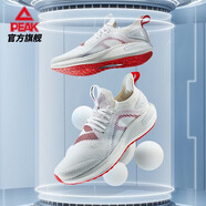 匹克吳磊同款態(tài)極5.0跑步鞋女鞋大三角自適應(yīng)競(jìng)跑鞋減震舒適運(yùn)動(dòng)鞋子 米白/倫巴紅 35