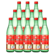 牛欄山二鍋頭 46度（綠牛二）500ml*12瓶清香型白酒