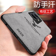 特七 適用vivo y77t手機殼Y78/y78+布紋Y76s保護套Y77/y77e超薄y75s硅膠y71t全包鏡頭防摔手機套網(wǎng)紅款 【vivo Y78+】灰色+送膜