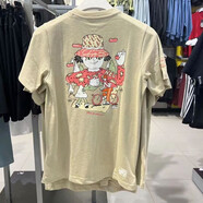 阿迪達(dá)斯 （adidas）NEO短袖T恤男士女裝夏季情侶款運(yùn)動(dòng)服寬松透氣圓領(lǐng)半袖衫休閑上衣 HC9742淺褐色 L