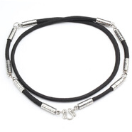 淘吻泰國佛牌鏈 纖維掛繩 鈦鋼扣單掛三掛多掛 五掛