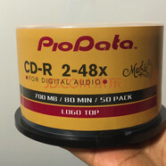 PIODATA太陽誘電 AUDIO刻錄盤CD-R先鋒TY數(shù)據(jù)音樂盤700M空白光盤支持1速 太陽誘電audio音樂盤50片桶