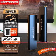 KOOTION 1T移動(dòng)固態(tài)硬盤(pán)便攜迷你Type-C手機電腦兩用USB3.2移動(dòng)游戲硬盤(pán)PSSD商務(wù)辦公 X4Plus-1T頂配款【讀速1050M/s】