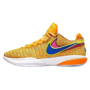 【95成新】耐克NIKE籃球鞋男詹姆斯20代LEBRON XX運動(dòng)鞋DJ5422-801橙白藍39  