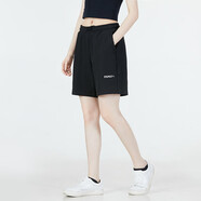 彪馬（PUMA）短褲女夏季跑步健身運動褲戶外出行舒適休閑褲純色短褲 536884-01 M