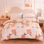 顧盼 家紡 全棉被套單件 純棉被罩 春朵 1.6米X2.1米被套單件