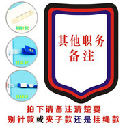 小學(xué)生班干部臂章幼兒園值日生掛牌小組長小班長衛(wèi)生委員袖標(biāo)定制 盾款其他職務(wù)備注10個