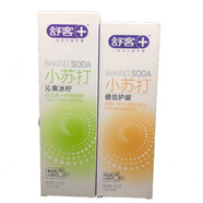 舒客+舒克小蘇打沁爽冰檸益生菌檸檬酸鋅牙膏裝勁爽清新 1支沁爽冰檸160克+1支小蘇打牙120g 0g 0支