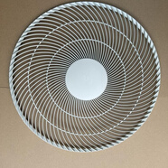 適用于海信科龍空調外機外殼網(wǎng)罩格柵塑料網(wǎng)風(fēng)機網(wǎng)罩配件 直徑47cm/反面4個(gè)卡扣+4個(gè)固定螺絲孔