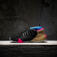 阿迪達(dá)斯 （adidas）【現(xiàn)貨】Harden Vol.7 哈登7 紅黑 中幫 實(shí)戰(zhàn)籃球鞋 GW4464 IG5334  黑粉 40