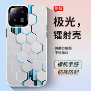 斯美 適用小米17手機殼17promax新款小米15漸變14pro鐳射13保護套11ultra防摔全包12個性創(chuàng)意10硬殼 小米13【蜂窩板】極光鐳射+手機膜 極光鐳射殼