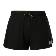 URG  ULTRA RUNNER GEAR URG跑步三寸帶內襯防磨腿洞洞短褲春夏秋季男女款運動(dòng)透氣速干 女款黑色三寸 M