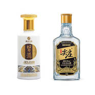 五糧液 綿柔尖莊小酒 50度 100ml 1瓶+金質(zhì)習(xí)酒Z100（JZXJ） 53度 100mL 1瓶 小酒組合套裝