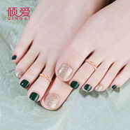 傾愛(ài)銀腳趾戒指女腳戒指創(chuàng  )意時(shí)尚開(kāi)口尾戒腳趾環(huán)送女友生日禮物 相伴腳戒