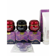 華瑪臺灣華瑪888第一代ABC四合一套裝日霜晚霜珍珠洗面奶四件套化妝品 華瑪4件套