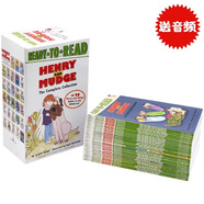 Henry and Mudge亨利和瑪吉1-28盒裝 Ready to Read Level2 兒童啟蒙分級閱讀 汪琣珽推薦二階段 友誼情商故事書(shū) 英文原版繪本 亨利和瑪吉1-28 禮盒裝