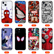 蘋果15手機(jī)殼動(dòng)漫iPhone15pro卡通15plus全包15promax防摔軟殼潮 蜘蛛俠 縱橫宇宙 格溫漫威 個(gè)性 玻璃殼（備注型號(hào)和圖案編號(hào)）