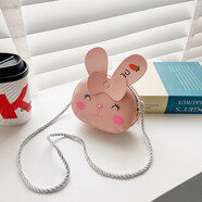 叕二叕兒童包包迷你小包可愛(ài)卡通時(shí)尚單肩包韓版新款洋氣男女寶寶斜挎包 小兔