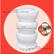 猴大福糖葫蘆架子 薯塔 糖畫 糖葫蘆靶子 冰糖葫蘆插臺(tái)展示架一層15個(gè)孔 直徑15厘米4層 (60孔)