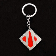 游戲dota2手辦武器刀塔2周邊ti6不朽盾影魔BKB劍圣飾品鑰匙扣掛件 dota標志1