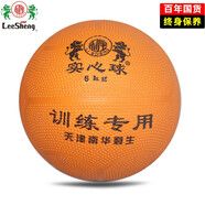 利生實心球中考初三專用體育小學生初中生中考比賽訓練球兒童女生標準體考高考加重充氣軟橡膠鉛球 6KG 直徑約20CM